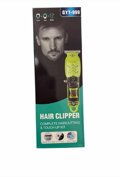 MAQUINA CORTADORA PELO- BARBA INALAMBRICA USB GTY-999