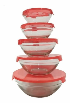 SET BOWL VIDRIO X5 /5010