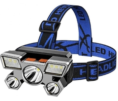 LAMPARA MINERA 5 LED CON VINCHA USB RECARGABLE 5541 - comprar online