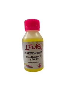 CLARIFICADOR PARA ESMALTE UV Y GEL 100ml