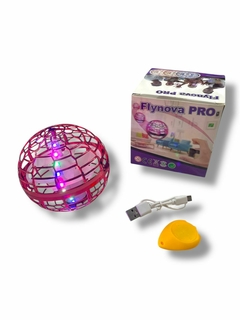 PELOTA VOLADORA C/LUZ Y USB 2410