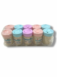 ESCARBADIENTE X10 PASTEL TAPA JMF0038 0074