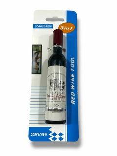 SACACORCHO ACERO BOTELLA 2012