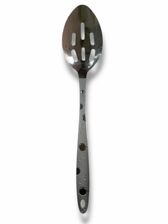 CUCHARA COLADOR ACERO PLATEADO M3-726 7266