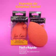 Esponja de Limpeza Facial - Macrilan