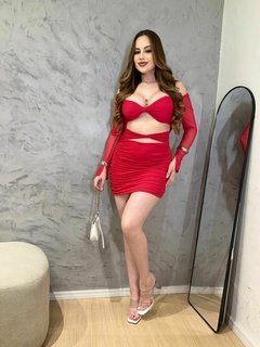 VESTIDO TULE NUMANICE