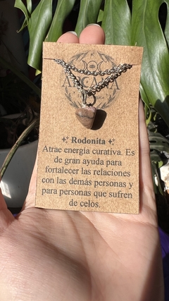 Collar Rodonita