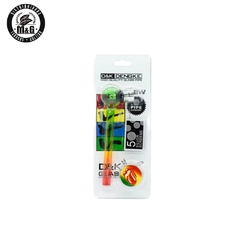 Pipa Pyrex Multicolor con pica Acrilico