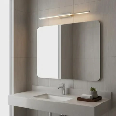 Aplique Baño / Cuadro Lineal 12w Aluminio 70cm C/movimiento - tienda online
