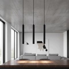 Colgante Nacional Tubo Fino led Cálido 3 Watts Largo 33cm Diam 3,5cm - comprar online