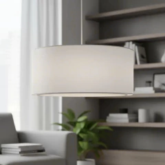 Colgante Diam. 40cm Lienzo con Bies al Tono - comprar online