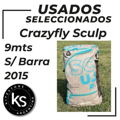 Kite Crazyfly Sculp 9 Mts S/ Barra - 2015 - Usado - comprar online