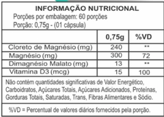 MAGNESIO TRIPLO + VITAMINA D3 - TRATAMENTO PARA 4 MESES na internet