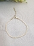 Pulseira Banhada Ouro 18K e Ródio Branco (16cm)+5 Extensor - comprar online