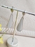 Brinco Gota Detalhada Aço Inox