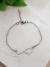 Pulseira Onda Aço Inox (18cm)+5 Extensor