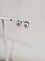 Imagem do Brinco Argola Banhada Ouro 18K e Ródio Branco
