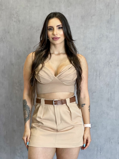 Cropped em Alfaiataria