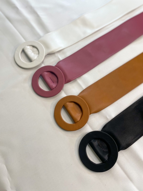 Cinto em couro ecológico