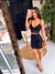 Conjunto Cropped e Saia de suplex com renda