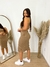 Conjunto Cropped e Saia Midi - DCozer