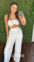 Conjunto Cropped com Amarração e Calça na internet
