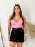 Saia Jeans c/ cinto strass