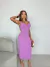 Vestido Midi em Tricot Modal