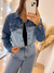 Imagem do Jaqueta Jeans Curta Duo Denim