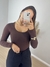 BODY POLIAMIDA ML - MARROM - DCozer