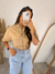Blusa em Sarja com fecho - loja online