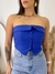 Cropped em alfaiataria - comprar online
