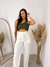 Calça Pantalona em linho - comprar online