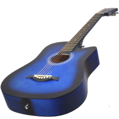 Guitarra Acustica Eagle 38 Con Corte Funda Acolchada Pua - comprar online