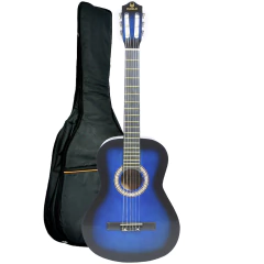 Guitarra Electro Criolla Clasica Eagle 39 Funda Afinador Pua en internet