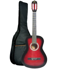 Guitarra Electro Criolla Clasica Eagle 39 Funda Afinador Pua