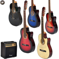 Guitarra electro criolla media caja