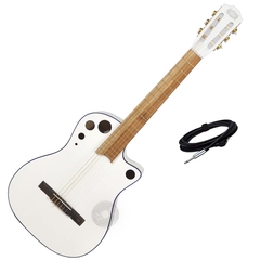 Guitarra Electro Criolla Clasica Media Caja Elite Cable Cd en internet