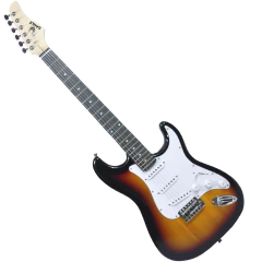 Guitarra Electrica Stratocaster Eagle Funda Ac Cable Correa - Garage Music