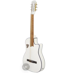 Guitarra Electro Criolla Clásica Media Caja Corte Diestra Cd en internet