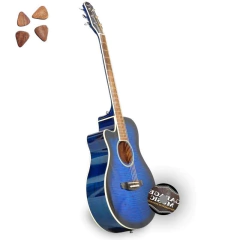 Guitarra acustica zurda