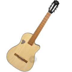 Guitarra Electro Criolla Clásica Media Caja Corte Diestra Cd en internet