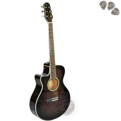 Guitarra Electro Acustica Zurda Gac109rb Amplificador G10 - Garage Music