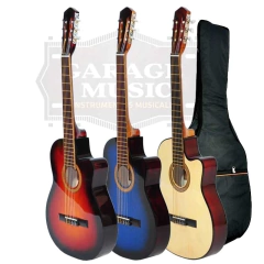 Guitarra electro criolla media caja