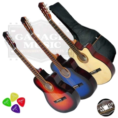 Guitarra electro criolla media caja