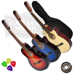 Guitarra electro criolla media caja