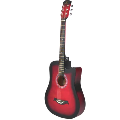 Imagen de Guitarra Acustica Eagle 38 Con Corte Funda Acolchada Pua