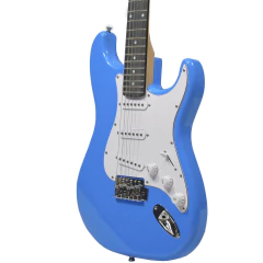 Guitarra Electrica Stratocaster Eagle Funda Ac Cable Correa en internet