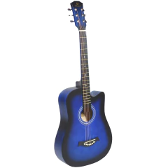 Guitarra Acustica Eagle 38 Con Corte Funda Acolchada Pua - Garage Music