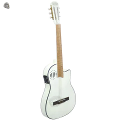 Guitarra Electro Criolla Clasica Tipo Godin Media Caja Cable